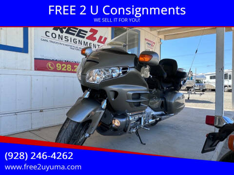 2002 Honda Goldwing for sale at FREE 2 U Consignments in Yuma AZ