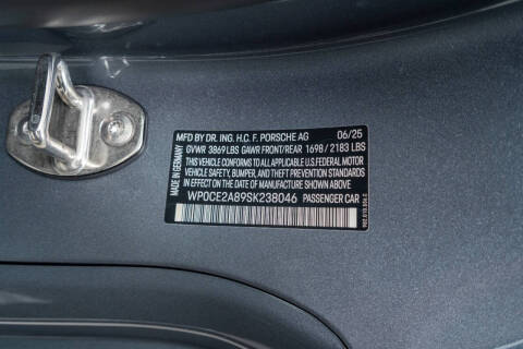 2025 Porsche 718 Boxster Spyder RS