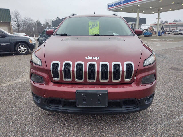 2014 Jeep Cherokee for sale at MR Motors in Tomahawk, WI