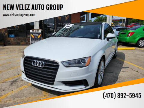 2015 Audi A3 for sale at NEW VELEZ AUTO GROUP in Gainesville GA