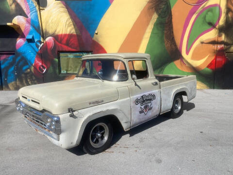 1960 Ford F-100 for sale at BIG BOY DIESELS in Fort Lauderdale FL