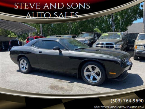 2012 Dodge Challenger for sale at steve and sons auto sales - Steve & Sons Auto Sales 2 in Portland OR