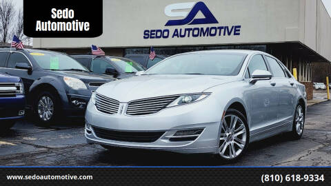 2013 Lincoln MKZ for sale at Sedo Automotive in Davison MI