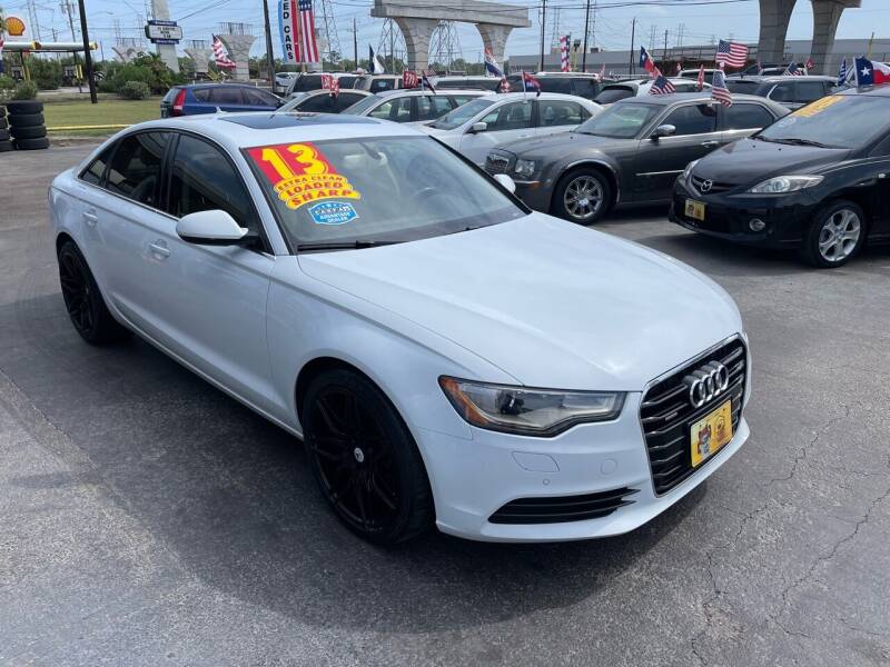 2013 Audi A6 for sale at Texas 1 Auto Finance in Kemah TX