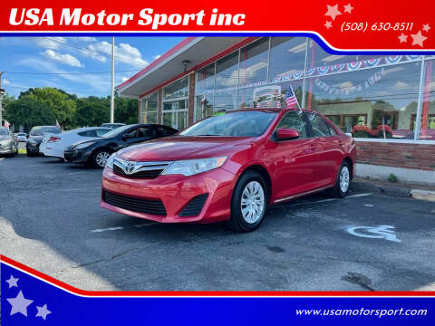 2014 Toyota Camry for sale at USA Motor Sport inc in Marlborough MA