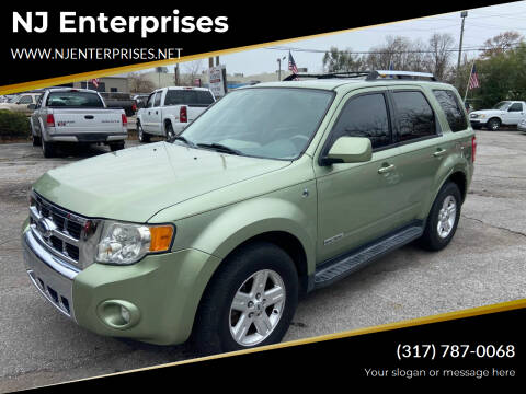 2008 Ford Escape Hybrid for sale at NJ Enterprises in Indianapolis IN