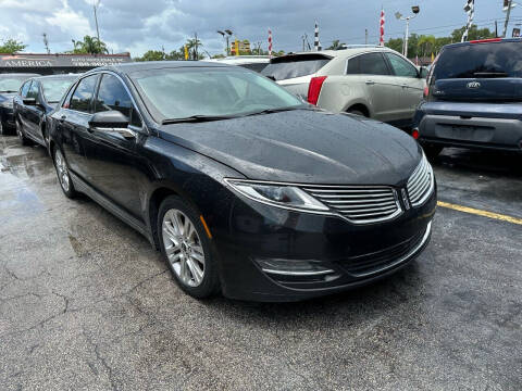 2014 Lincoln MKZ Hybrid for sale at America Auto Wholesale Inc in Miami FL