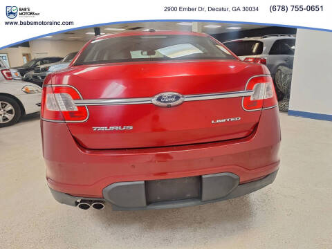 2011 Ford Taurus Limited