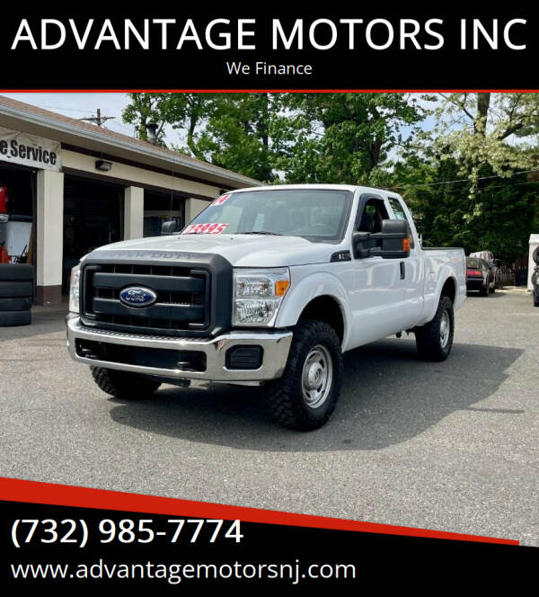2014 Ford F-250 Super Duty for sale at ADVANTAGE MOTORS INC in Edison NJ