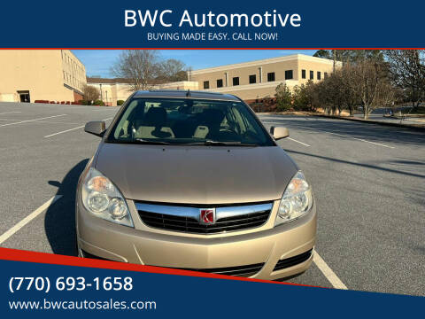 2008 Saturn Aura for sale at BWC Automotive in Kennesaw GA