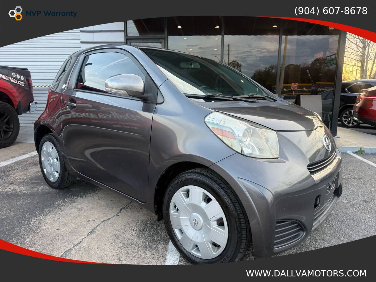 Gray 2013 Scion iQ Base 2dr Hatchback 1