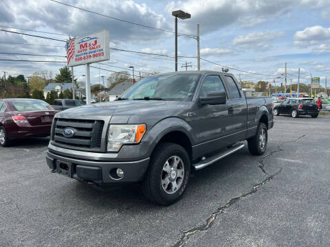 2010 Ford F-150 for sale at M & J Auto Sales in Attleboro MA