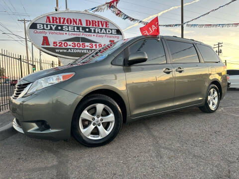 2011 Toyota Sienna for sale at Arizona Drive LLC in Tucson AZ