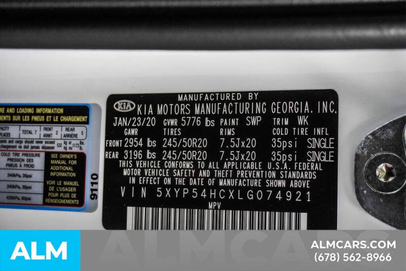 2020 Kia Telluride SX