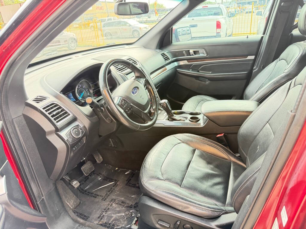 Red 2019 Ford Explorer Limited Limited 4dr SUV 2