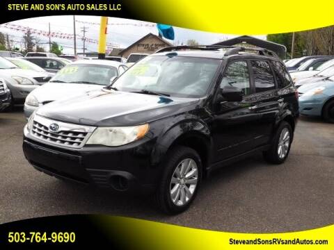 2012 Subaru Forester for sale at Steve & Sons Auto Sales 2 in Portland OR