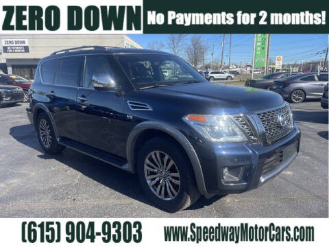 2018 Nissan Armada for sale at Speedway Motors in Murfreesboro TN