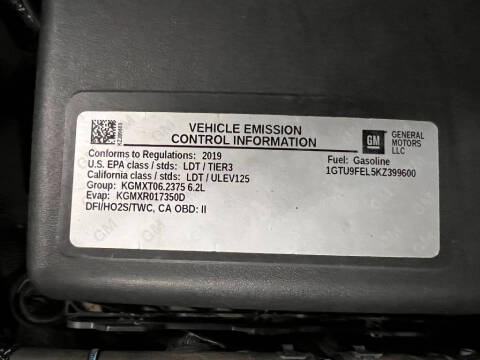 2019 GMC Sierra 1500