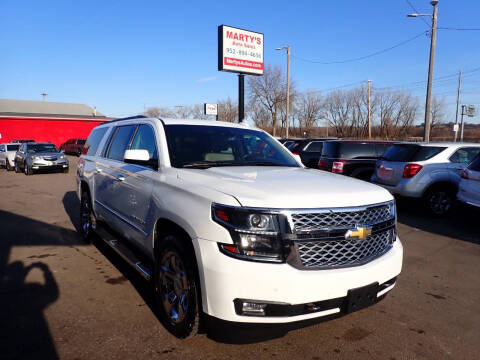 2018 Chevrolet Suburban for sale at Marty's Auto Sales in Savage MN