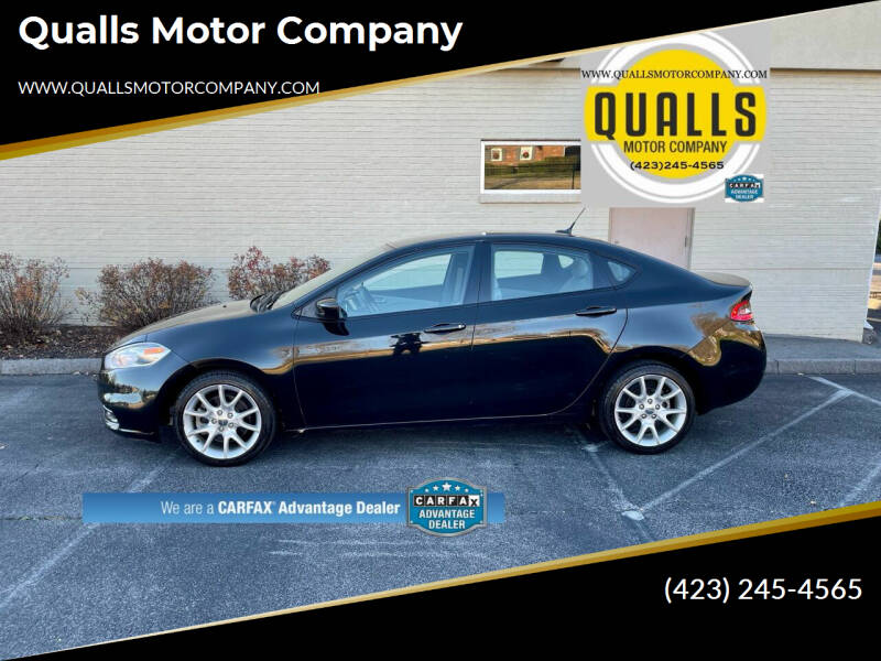 2013 Dodge Dart for sale at Qualls Motor Company in Kingsport TN