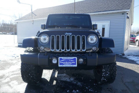 2017 Jeep Wrangler Unlimited for sale at SCHERERVILLE AUTO SALES in Schererville IN
