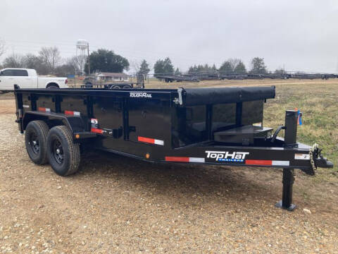 2026 Top Hat Trailers 83 x 16 Dump Trailer