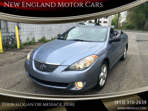 2006 Toyota Camry Solara for sale at New England Motor Cars in Springfield MA
