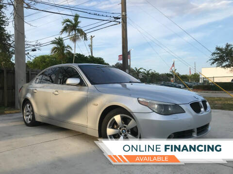 2006 BMW 5 Series for sale at Quality Luxury Cars in North Miami FL