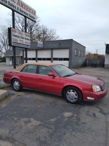 2003 Cadillac DeVille for sale at D & D All American Auto Sales in Warren MI