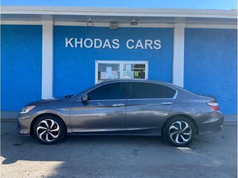 2016 Honda Accord for sale at Khodas Cars in Gilroy CA
