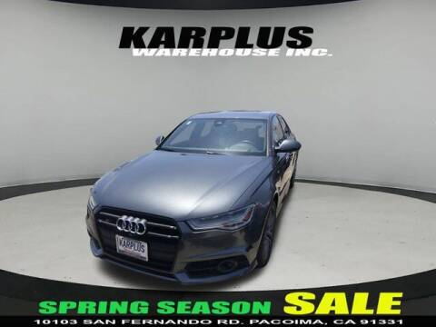 2016 Audi S6 for sale at Karplus Warehouse in Pacoima CA