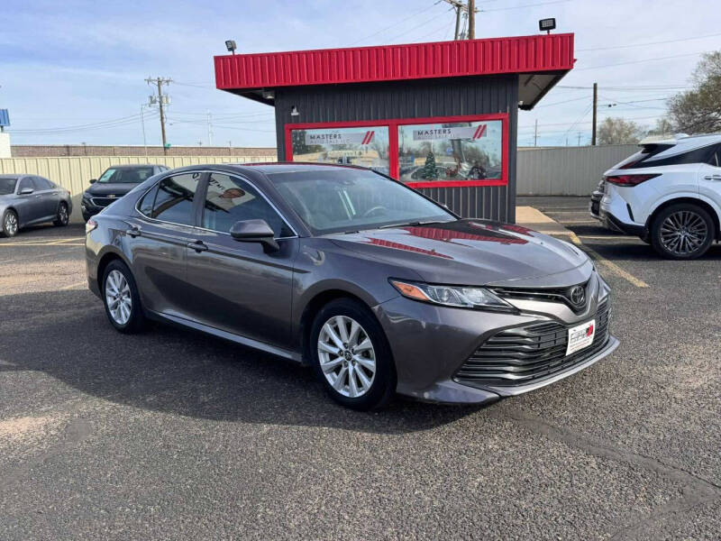 2019 Toyota Camry for sale at MASTERS AUTO SALE LLC in Lubbock TX