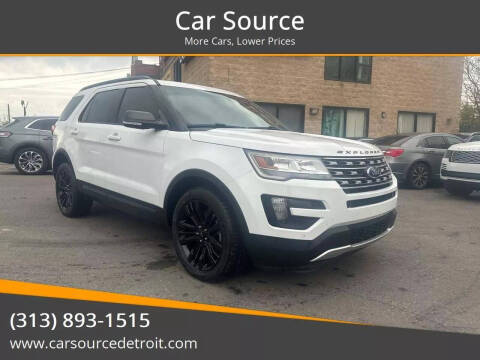 2017 Ford Explorer for sale at Car Source in Detroit MI