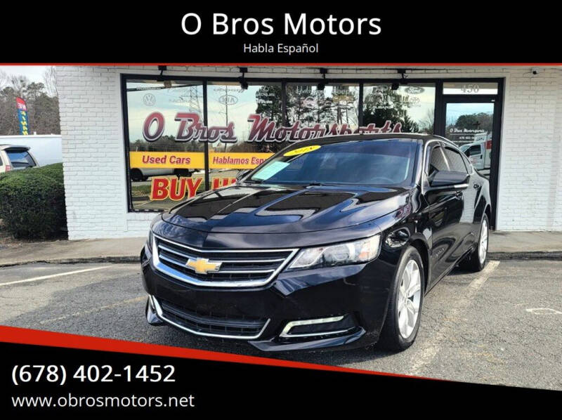 2018 Chevrolet Impala for sale at O Bros Motors in Marietta GA