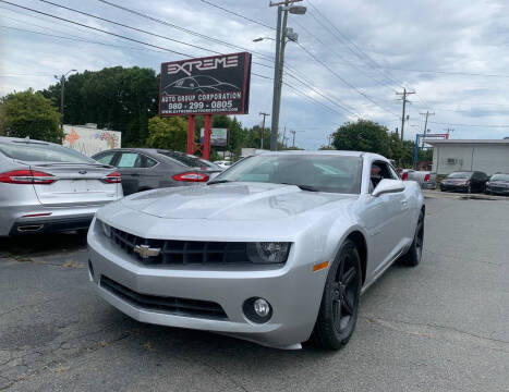 2012 Chevrolet Camaro for sale at Extreme Auto Group Corp in Charlotte NC