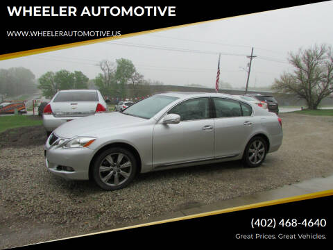 2008 Lexus GS 350 for sale at WHEELER AUTOMOTIVE in Fort Calhoun NE