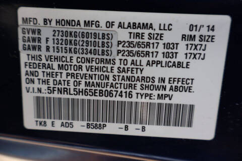 2014 Honda Odyssey EX-L