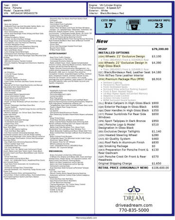 2024 Porsche Cayenne