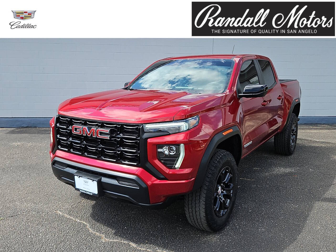 Red 2023 GMC Canyon Elevation 4x2 Elevation 4dr Crew Cab 5 ft. SB 1