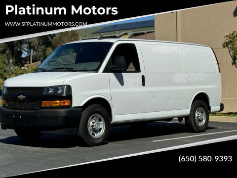 2018 Chevrolet Express for sale at Platinum Motors in San Bruno CA