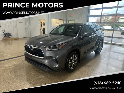 2021 Toyota Highlander Hybrid for sale at PRINCE MOTORS of Gun Lake in Wayland MI