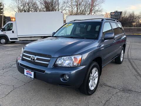 2007 Toyota Highlander Hybrid for sale at Bibian Brothers Auto Sales & Service in Joliet IL
