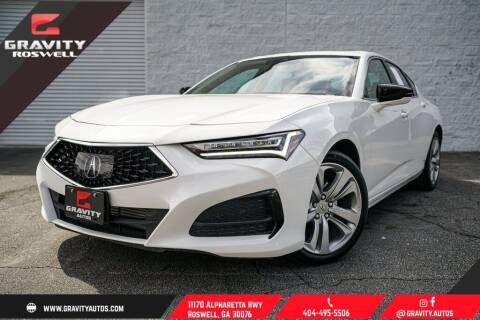2022 Acura TLX for sale at Gravity Autos Roswell in Roswell GA