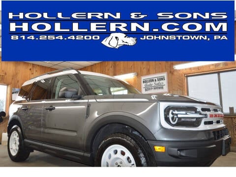 2023 Ford Bronco Sport for sale at Hollern & Sons Auto Sales in Johnstown PA