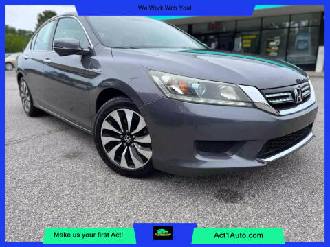 2014 Honda Accord Hybrid for sale at Action Auto Specialist in Norfolk VA