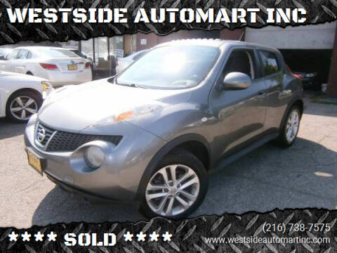 2014 Nissan JUKE for sale at WESTSIDE AUTOMART INC in Cleveland OH