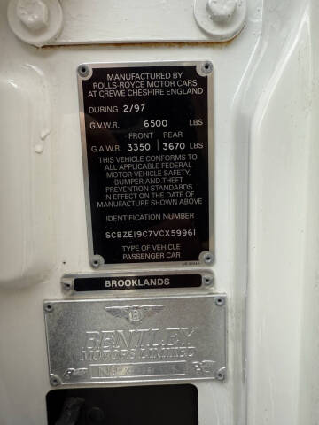 1997 Bentley Brooklands