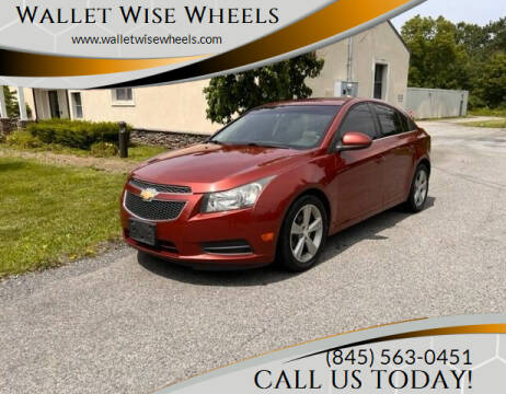 2013 Chevrolet Cruze for sale at Wallet Wise Wheels in Montgomery NY