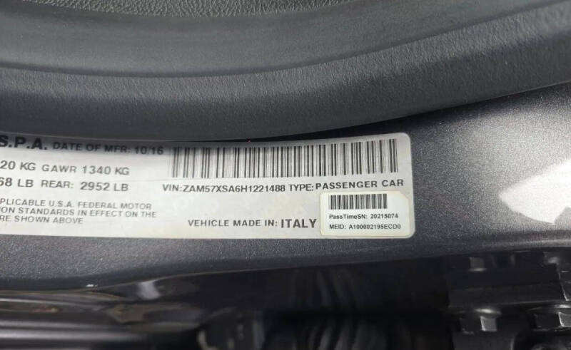 2017 Maserati Ghibli