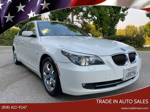 2008 BMW 5 Series for sale at Trade In Auto Sales in Van Nuys CA